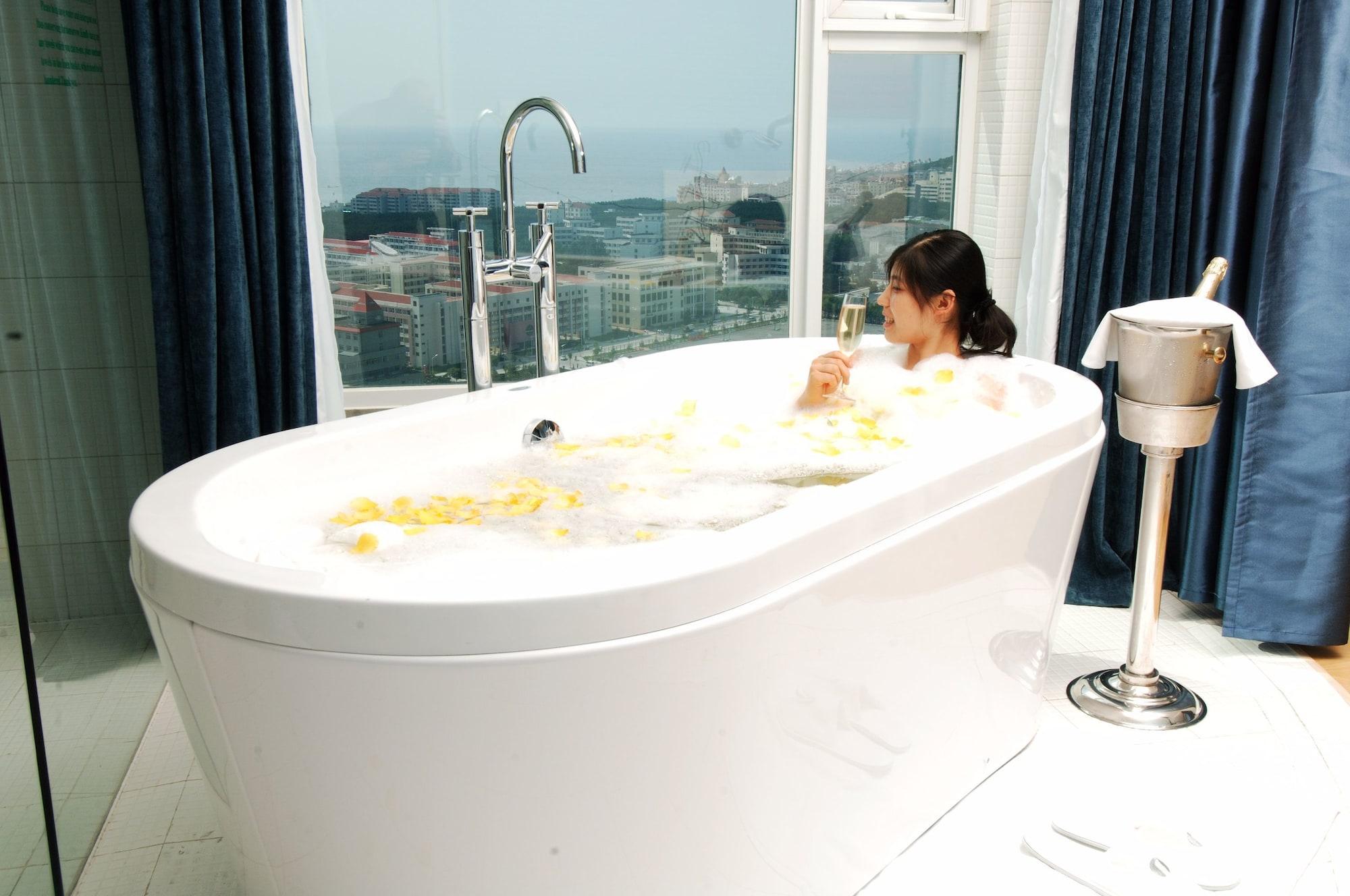 Weihai Haiyue Jianguo Hotel Extérieur photo